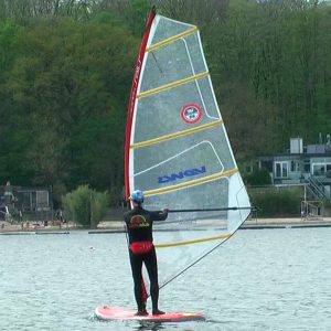 Aufsteiger - Windsurfen mit traditionellem Material 2